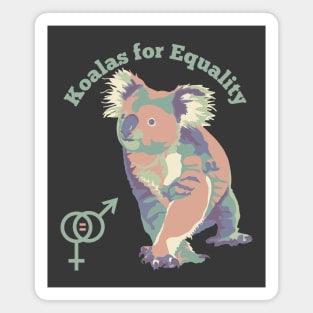 Koalas for Equality Magnet